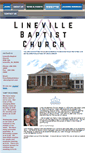 Mobile Screenshot of linevillebaptist.org